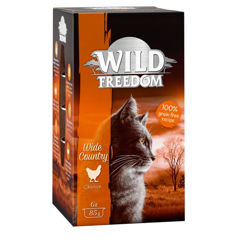 Wild Freedom Adult Trays Saver Pack 24 x 85g Mixed Pack