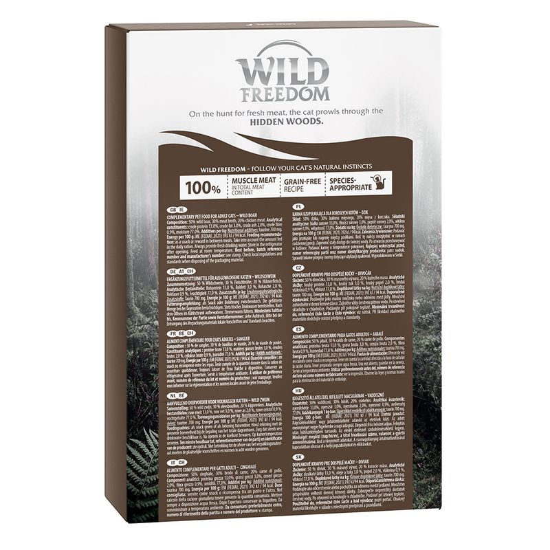 Wild Freedom Instinctive Adult 6 x 70g Misty Mountains Mixed Pack