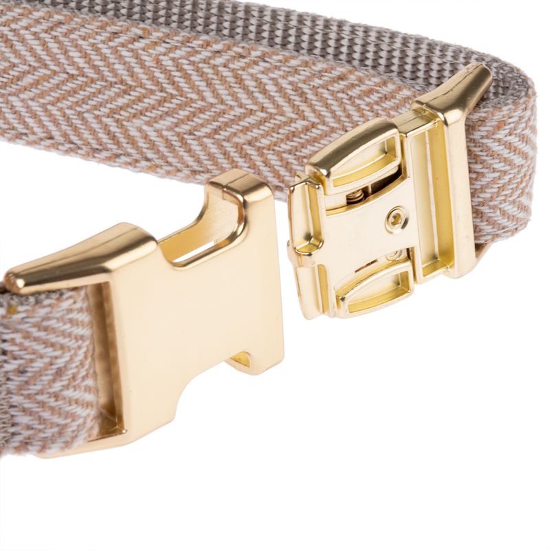 Nomad Tales Calma Collar, sand Size XS: 24 - 36 cm neck circumference, W 10 mm