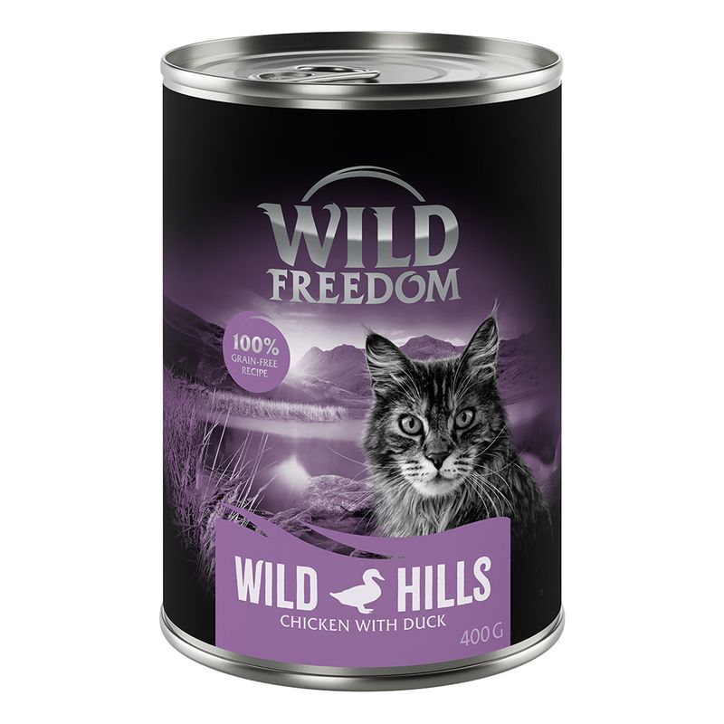 Wild Freedom Adult Mixed Trial Pack 6 x 200g Mixed Pack I (Chicken, Pollock, Lamb, Rabbit, Game)