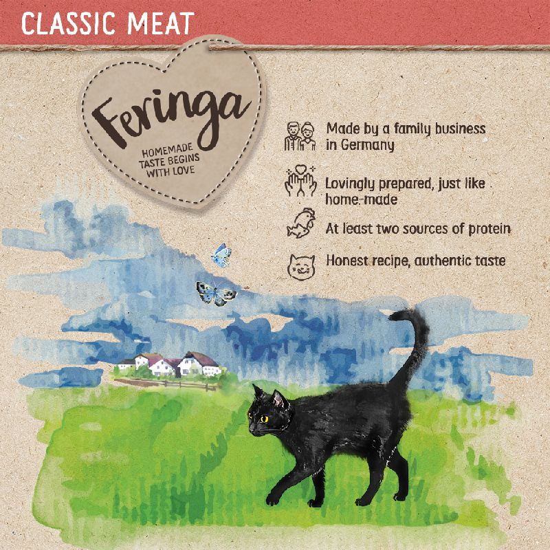 Feringa Classic Meat Menu Pouches Saver Pack 24 x 85g Mixed Pack 1: 6 Varieties