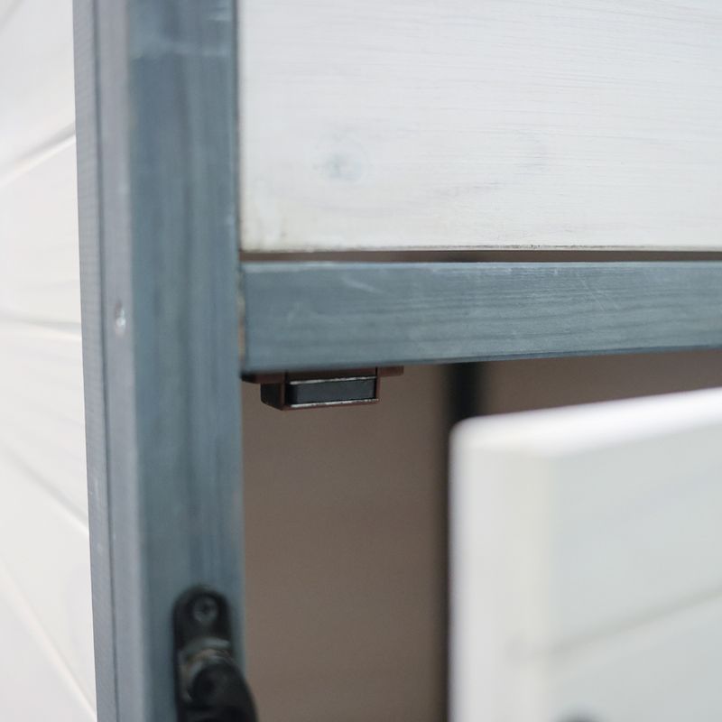 Kerbl Pet Cat Cabinet Ida White/grey