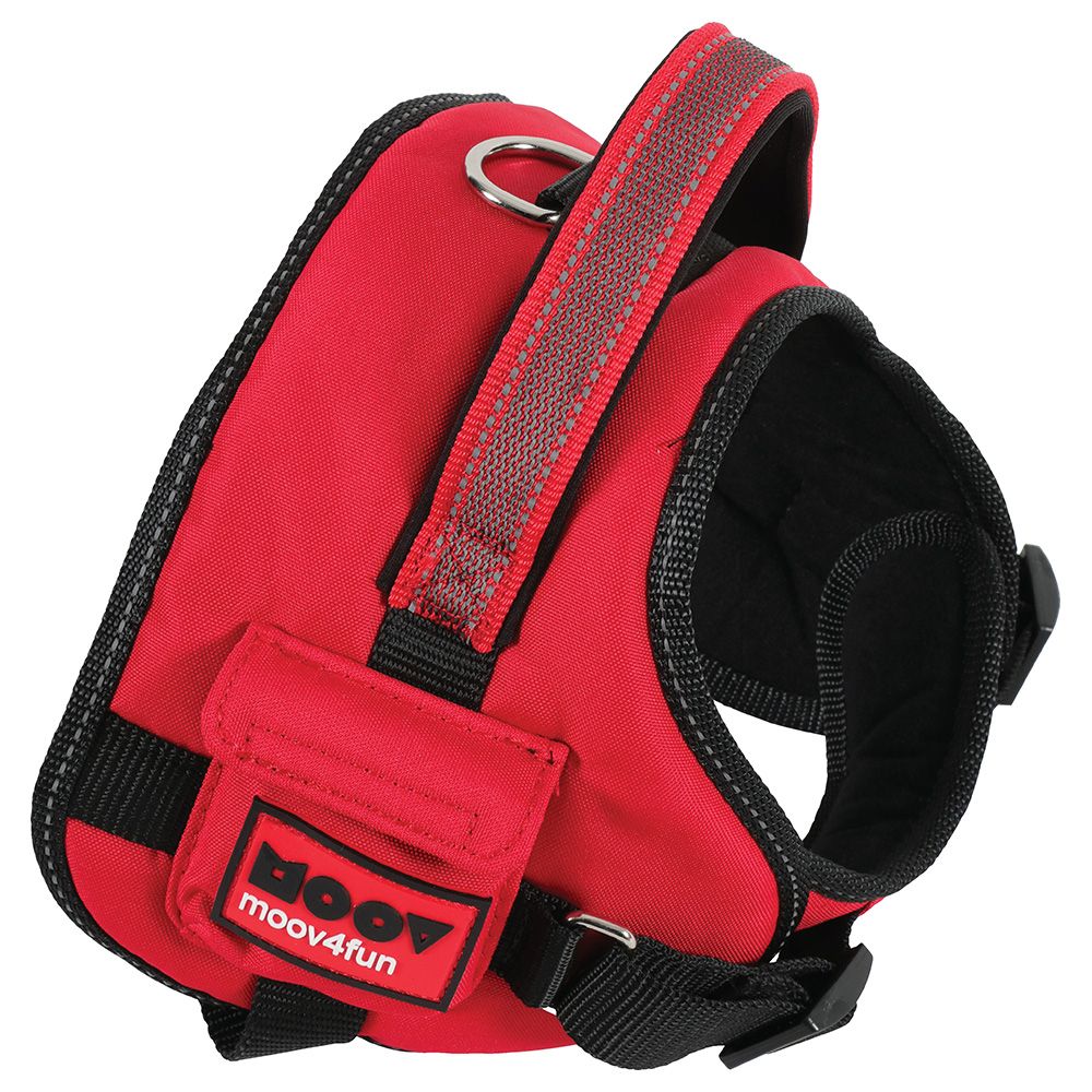 Zolux Moov Comfort Adjustable Dog Harness – Red Size S: 50 - 66cm chest girth