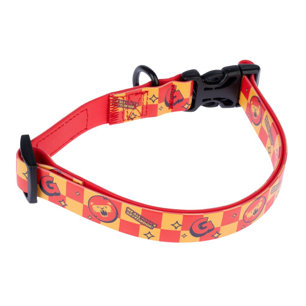Harry Potter Gryffindor Collar - Orange Size S: Neck Circumference 25 - 36 cm, 20mm Width