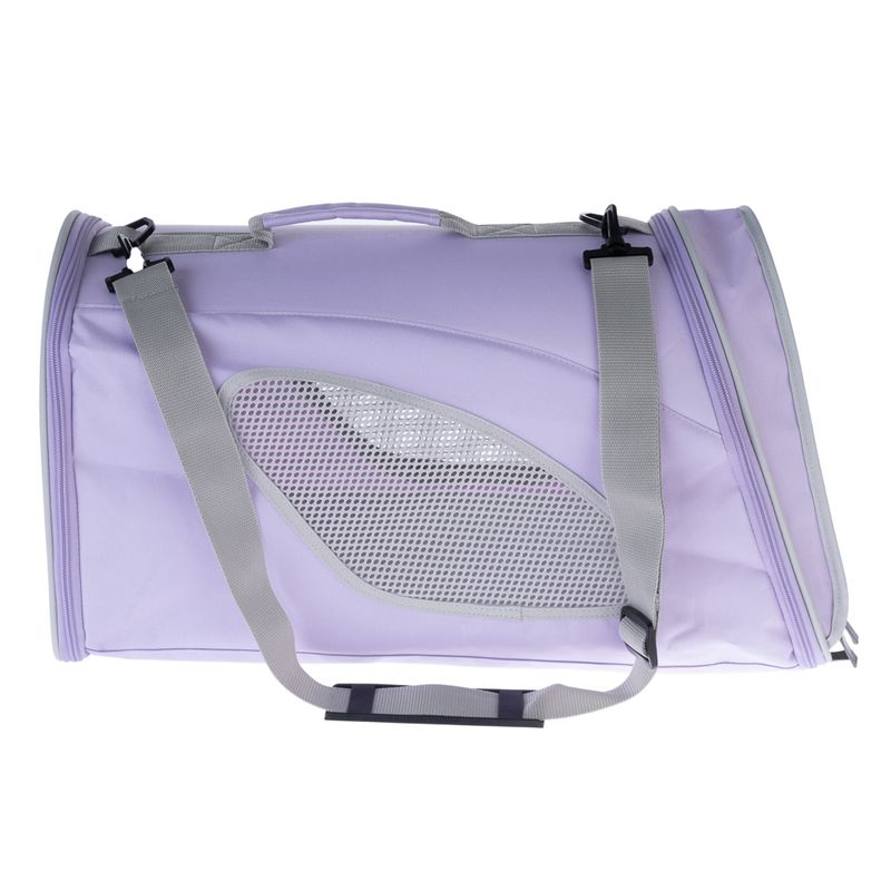 Pet Carrier Brown & Beige: 54 x 26 x 30cm (L x W x H)