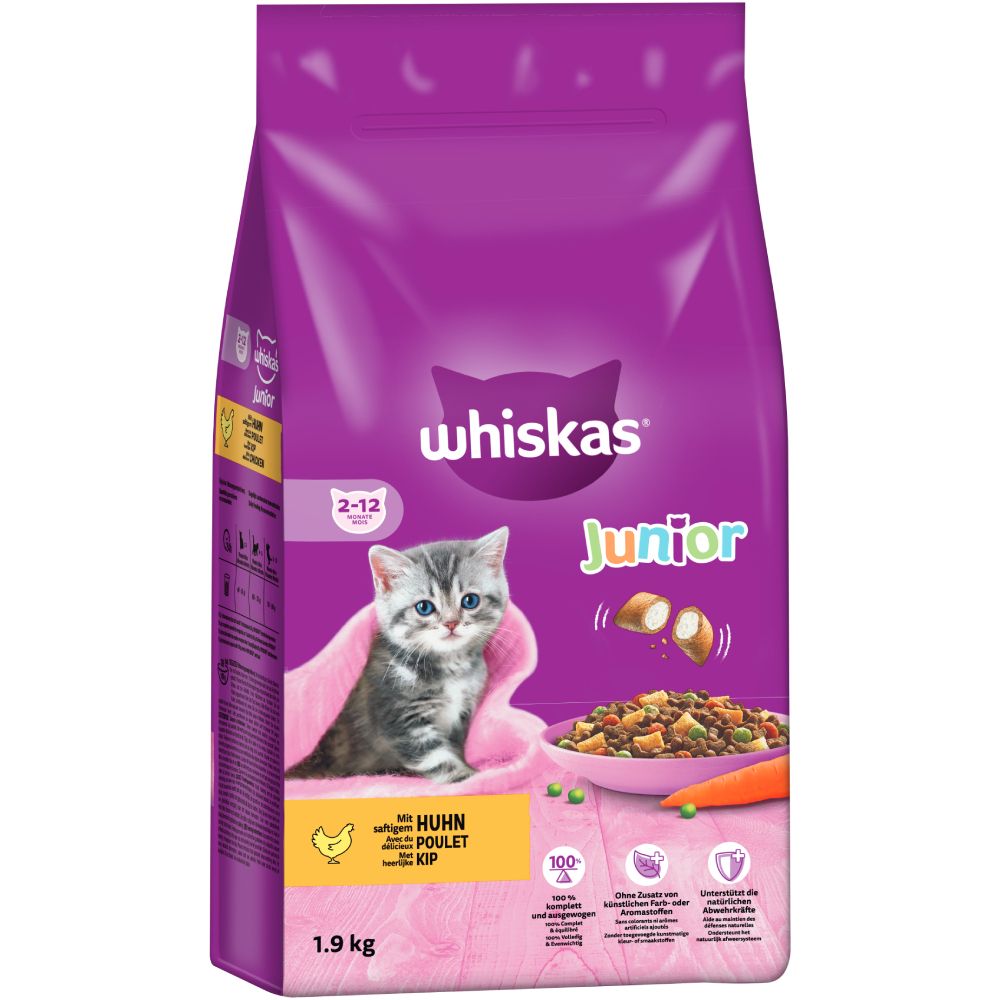 Whiskas Junior Chicken 1.9kg