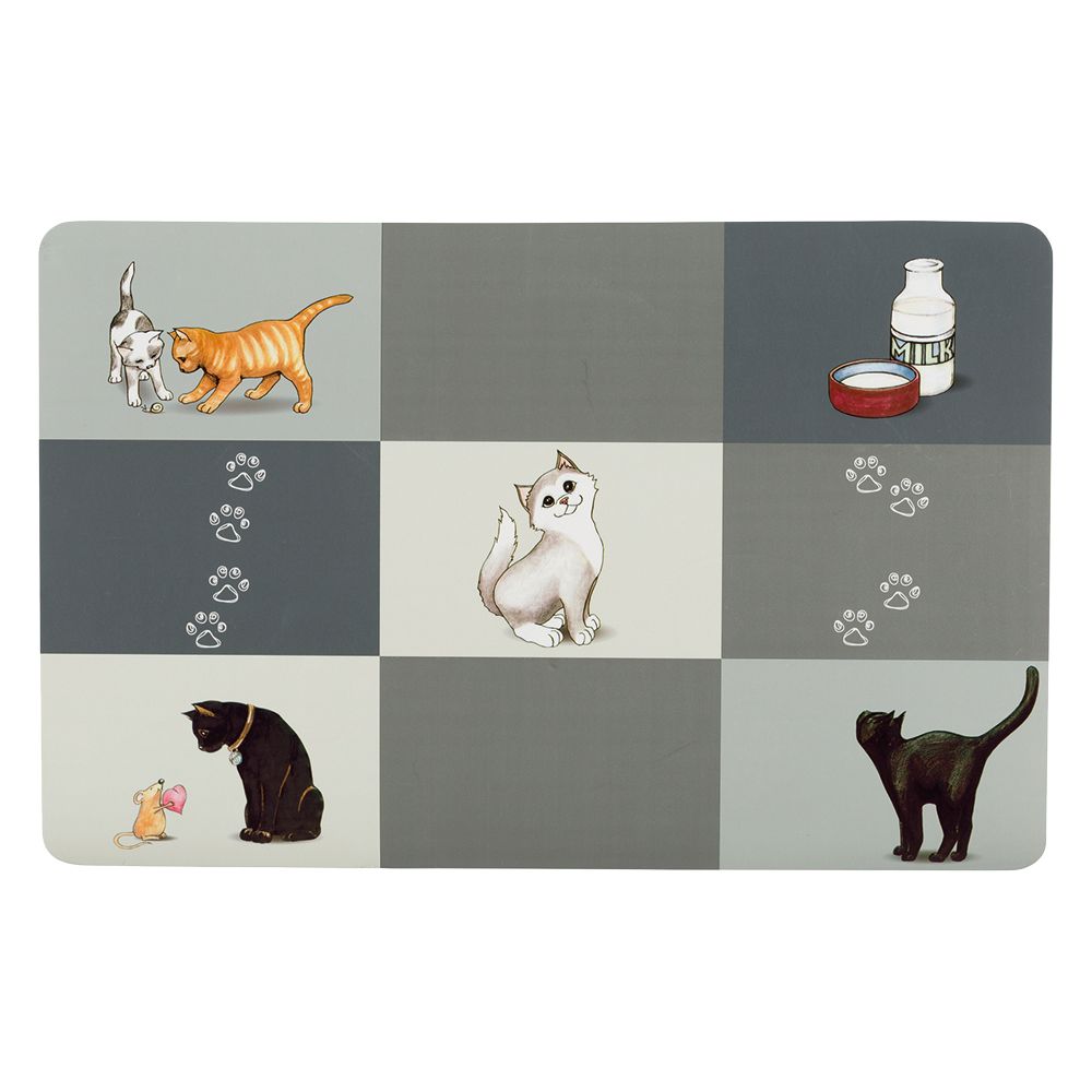 Trixie Patchwork Cat Placemat 44 x 28 cm (L x W)