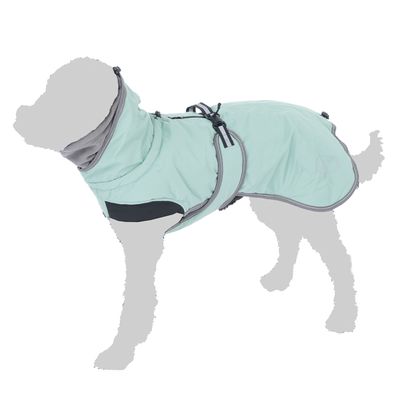 Nomad Tales Bloom Dog Coat - Granite approx. 35cm Back Length