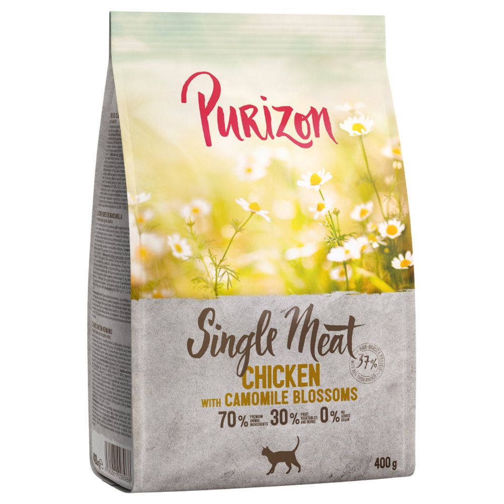 Purizon Single Meat Chicken with Camomile Blossoms 100g