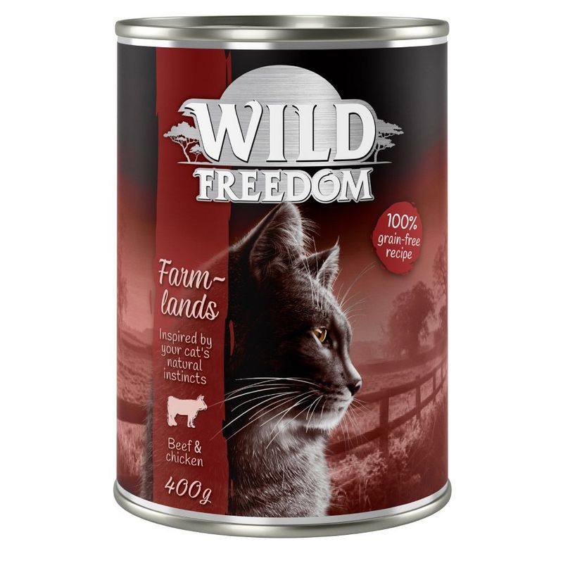 Wild Freedom Adult Saver Pack 24 x 400g Mixed Pack I (Chicken, Pollock, Lamb, Rabbit, Game)