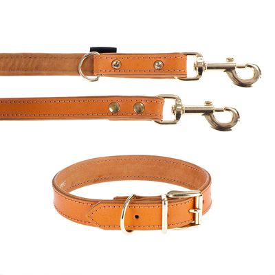 Heim Buffalo Dog Lead & Collar Set Set 1