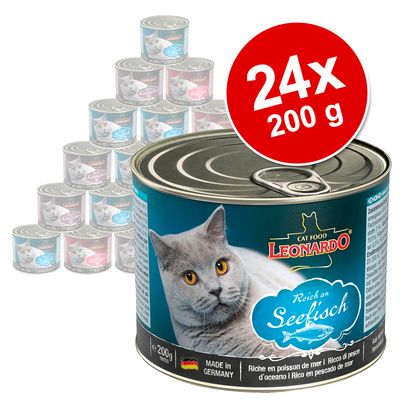 Leonardo All Meat 24 x 200 g Rich in sea fish
