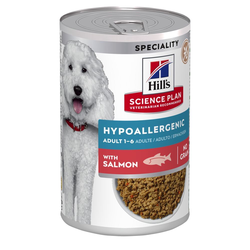 Hill's Science Plan Adult Hypoallergenic with Salmon 6 x 363g