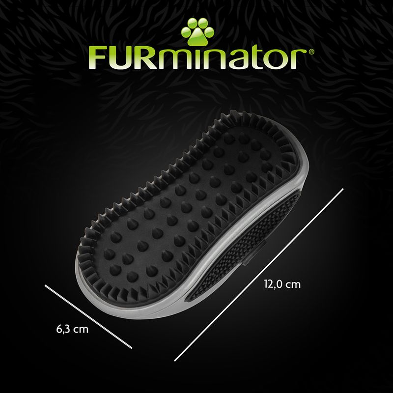 FURminator Curry Comb for Dogs 12 x 6 x 4 cm (L x W x H)