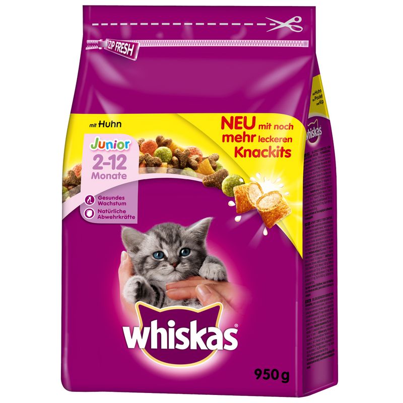 Whiskas Dry Cat Food Economy Packs 1+ Chicken (2 x 7kg)