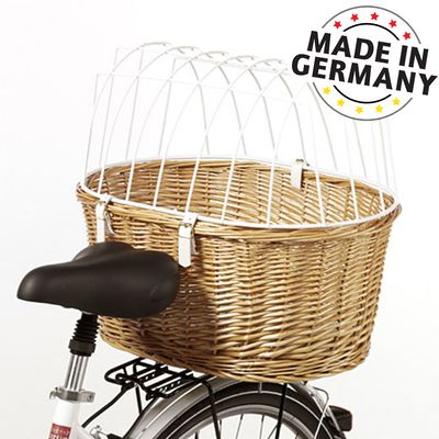 Aumüller Bicycle Basket with Wire (Luggage Rack Mount) 53 x 35 x 43 cm (LxWxH) (approx.)