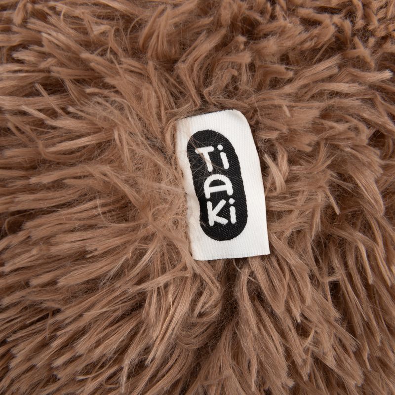 TIAKI No Stress Cuddly Bed - Beige Small: 75 x 25cm (Diameter x H)