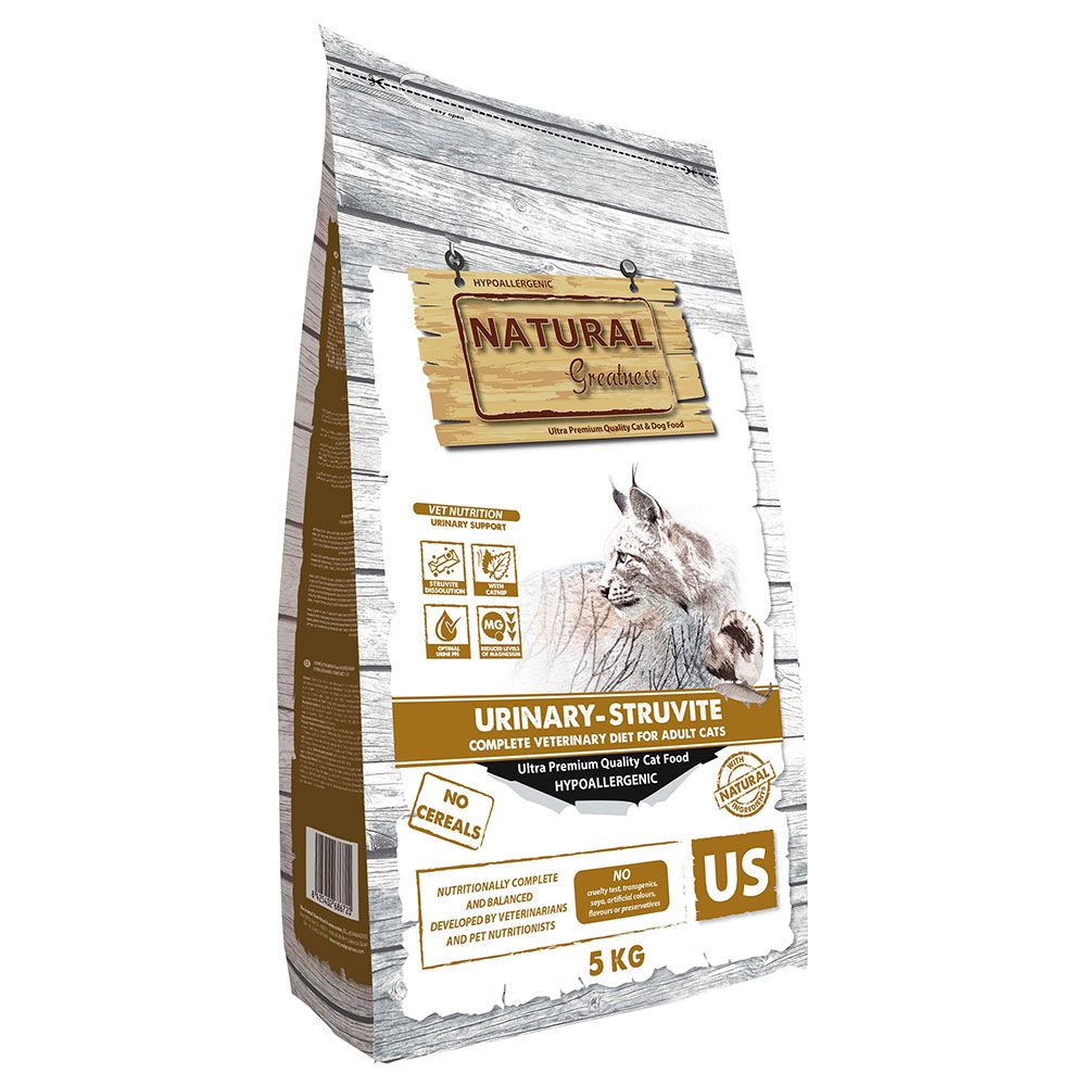 Natural Greatness Diet Vet Urinary - Struvite Economy package: 2 x 5 kg