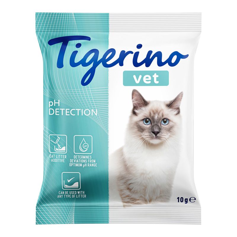 Tigerino Vet Cat Litter Additive - pH Detection 4 x 10g