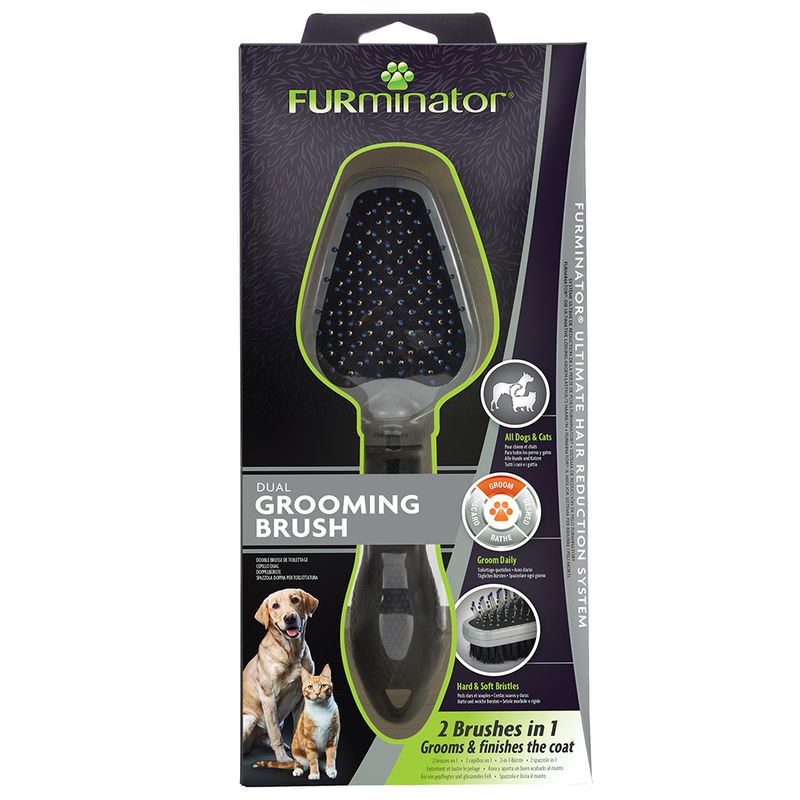 FURminator Dual Grooming Brush 21 x 6.5 x 4 cm (L x W x H)