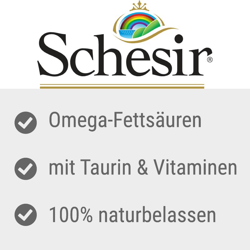 Schesir Kitten in Jelly Chicken with aloe 6 x 85 g