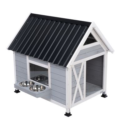 Modern Living Belmont Outdoor Dog Kennel approx. 101 x 92 x 95.5 cm (L x W x H)
