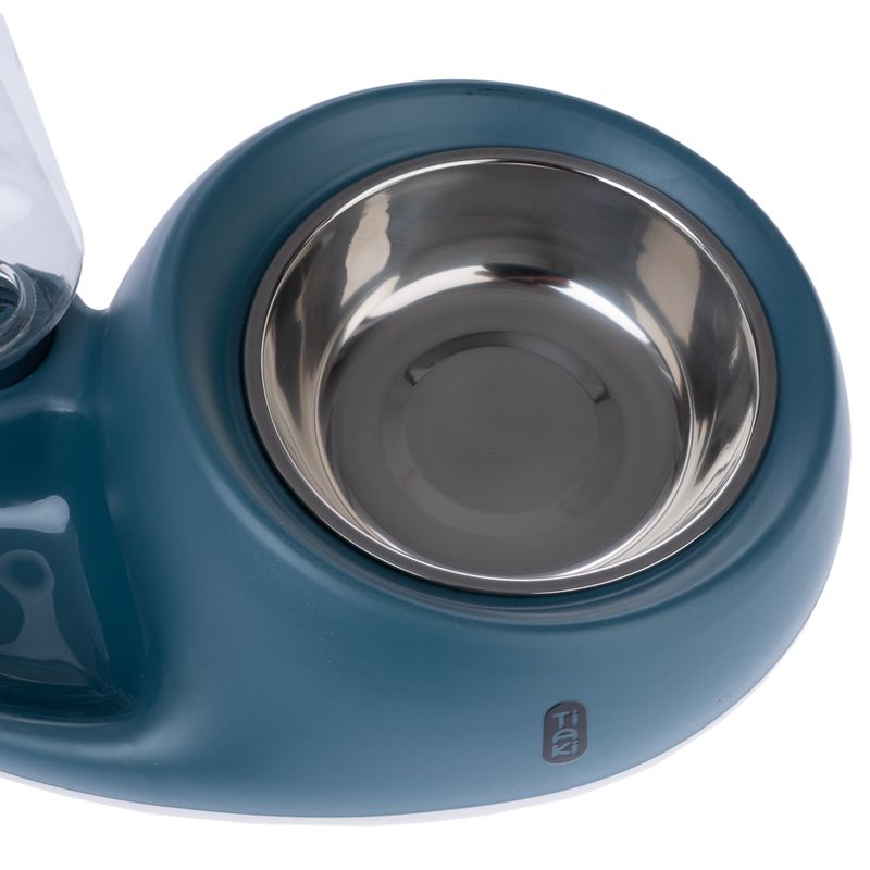 TIAKI Small Whale Food and Water Dispenser 350ml Food & 500ml Water