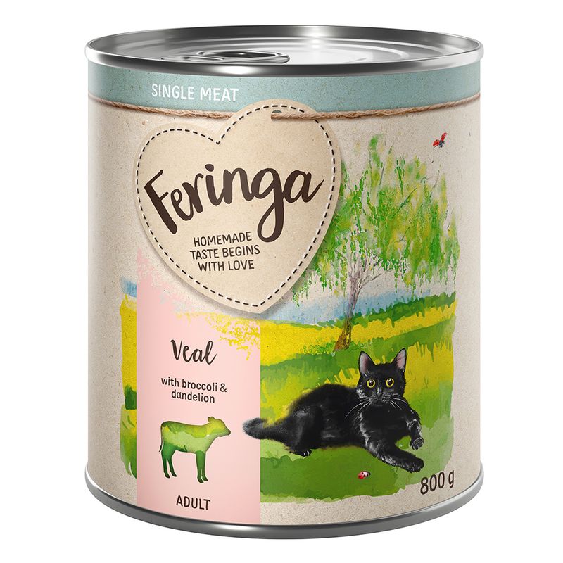 Feringa Single Meat Menu 6 x 800g Chicken with Pumpkin & Catnip
