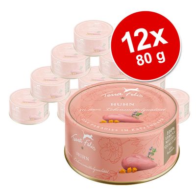 Terra Felis Complete 12 x 80 g Rabbit