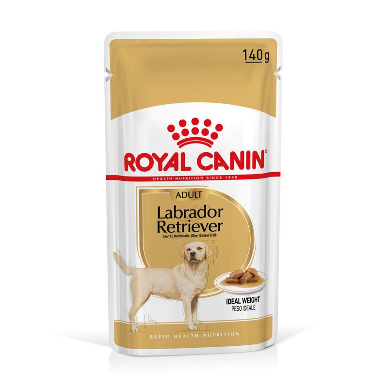 Royal Canin Labrador Retriever Adult in Gravy 10 x 140g