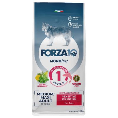 Forza10 Diet Medium & Large Mono Sensitive Digestion with Fish 10kg