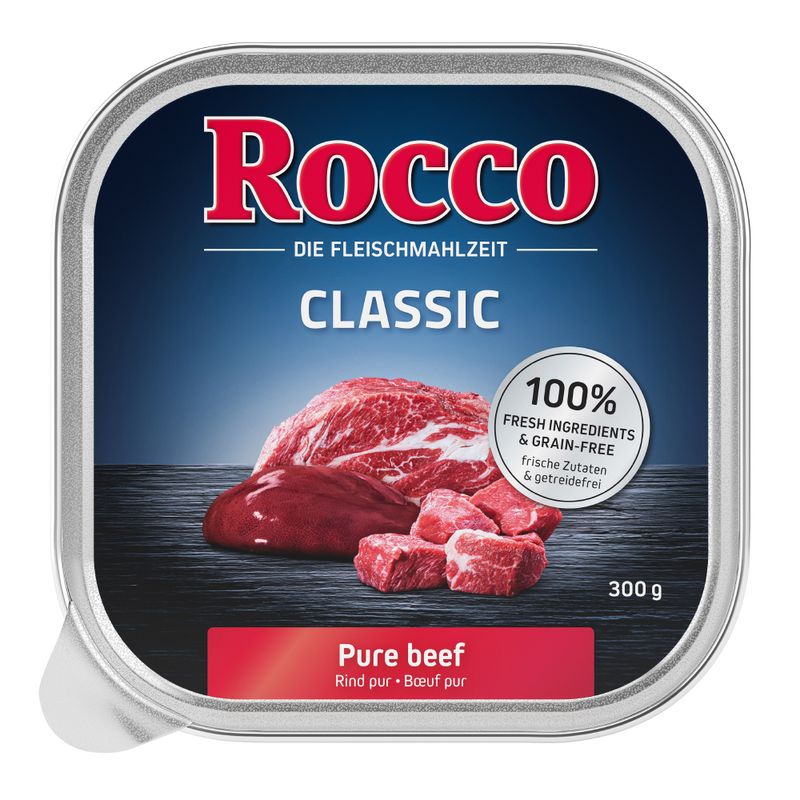 Rocco Trays Mixed Trial Pack 9 x 300g Menu Mix 1: Beef, Poultry, Lamb
