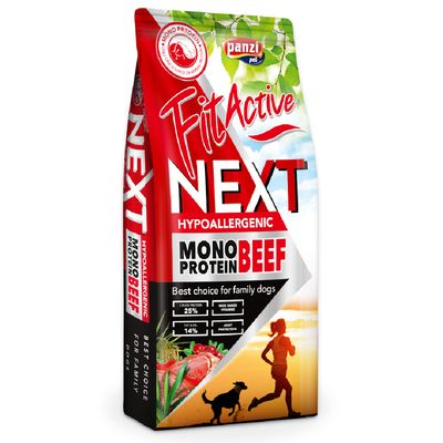 FitActive Next Hypoallergenic Mono Beef with Cranberries 15kg