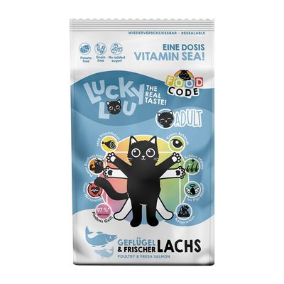 Lucky Lou Adult Poultry & Salmon 340g