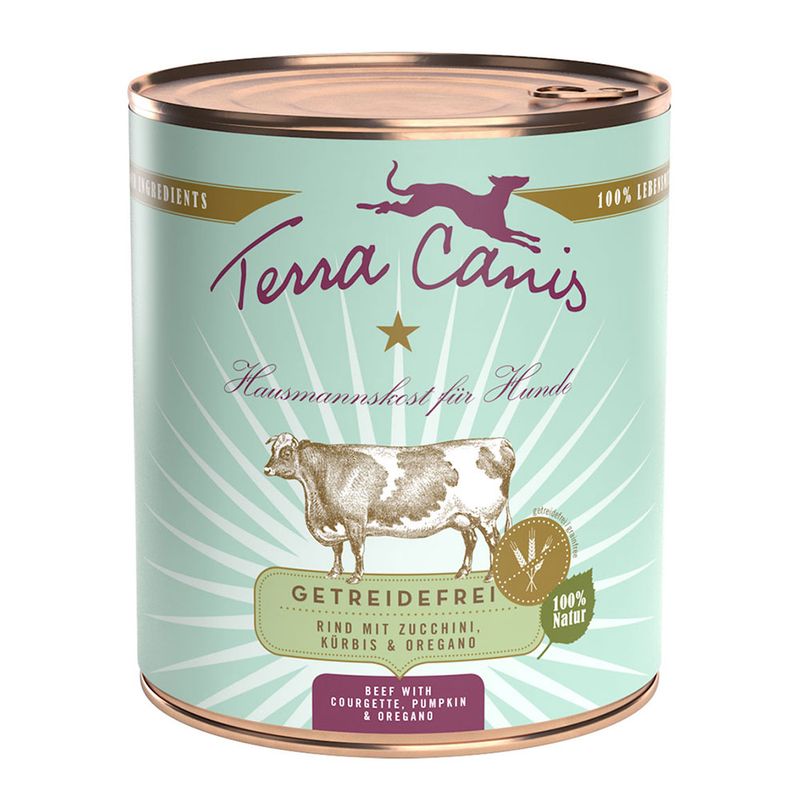 Terra Canis Grain-Free 6 x 800g Duck with Squash, Strawberries & Elderberries