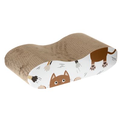 Cat Lounge Scratching Pad 48 x 24 x 13cm (L x W x H)