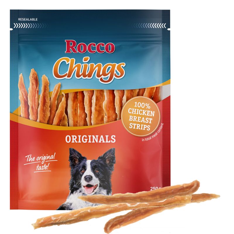 Rocco Chings Originals Chicken Breast Strips 250g