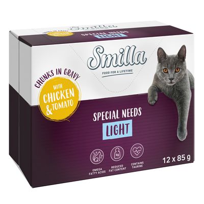 Smilla Special Needs Light Chunks in Gravy with Chicken & Tomato 12 x 85g