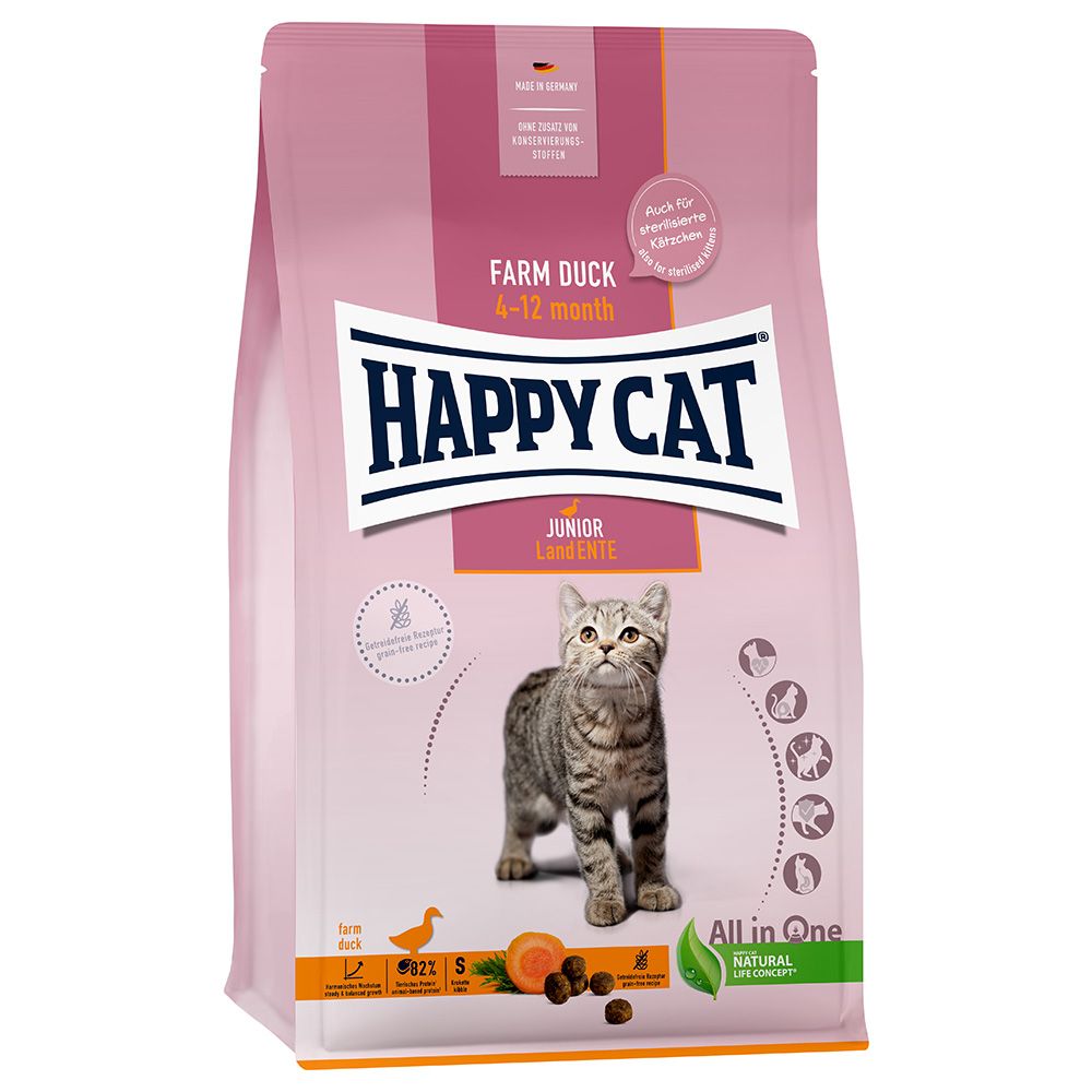 Happy Cat Young Junior Land duck 1.3 kg