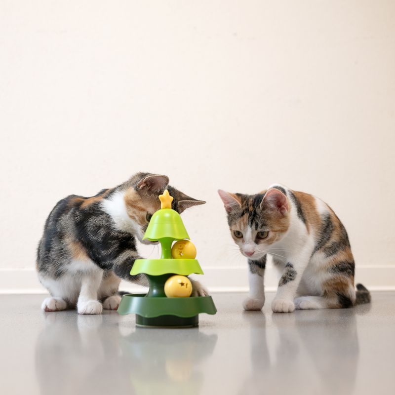 TIAKI Interactive Christmas Tree Cat Toy 1 Toy