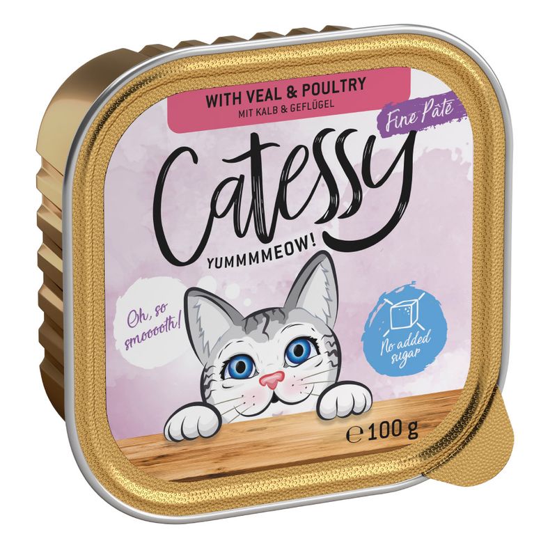 Catessy Trays Mixed Packs 8 x 100g Fine Pâté Mix I