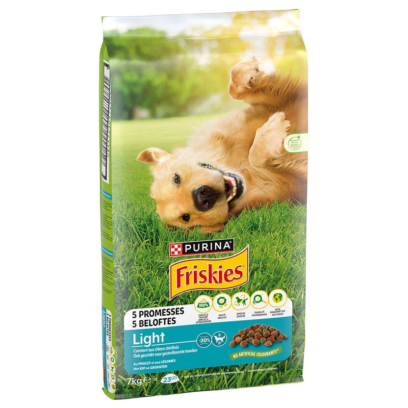 Purina FRISKIES Light Sterilised with Chicken and Vegetables 3kg