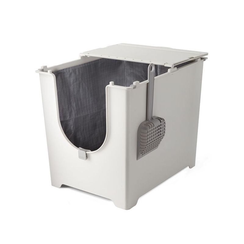 Modkat Flip Cat Litter Box White
