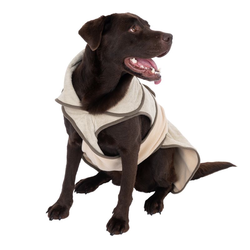 TIAKI Snuggle Dog Bathrobe approx. 50cm (Back Length)