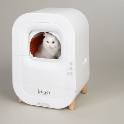 kooa Automatic Litter Box White