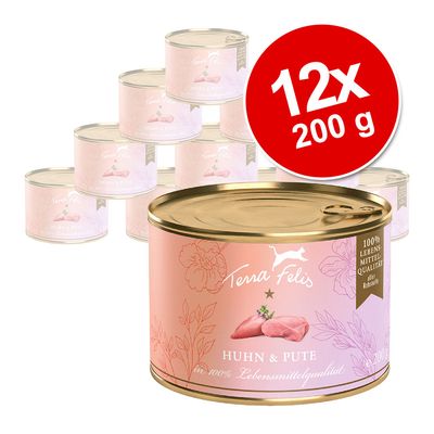 Terra Felis Complete 12 x 200 g Chicken & turkey