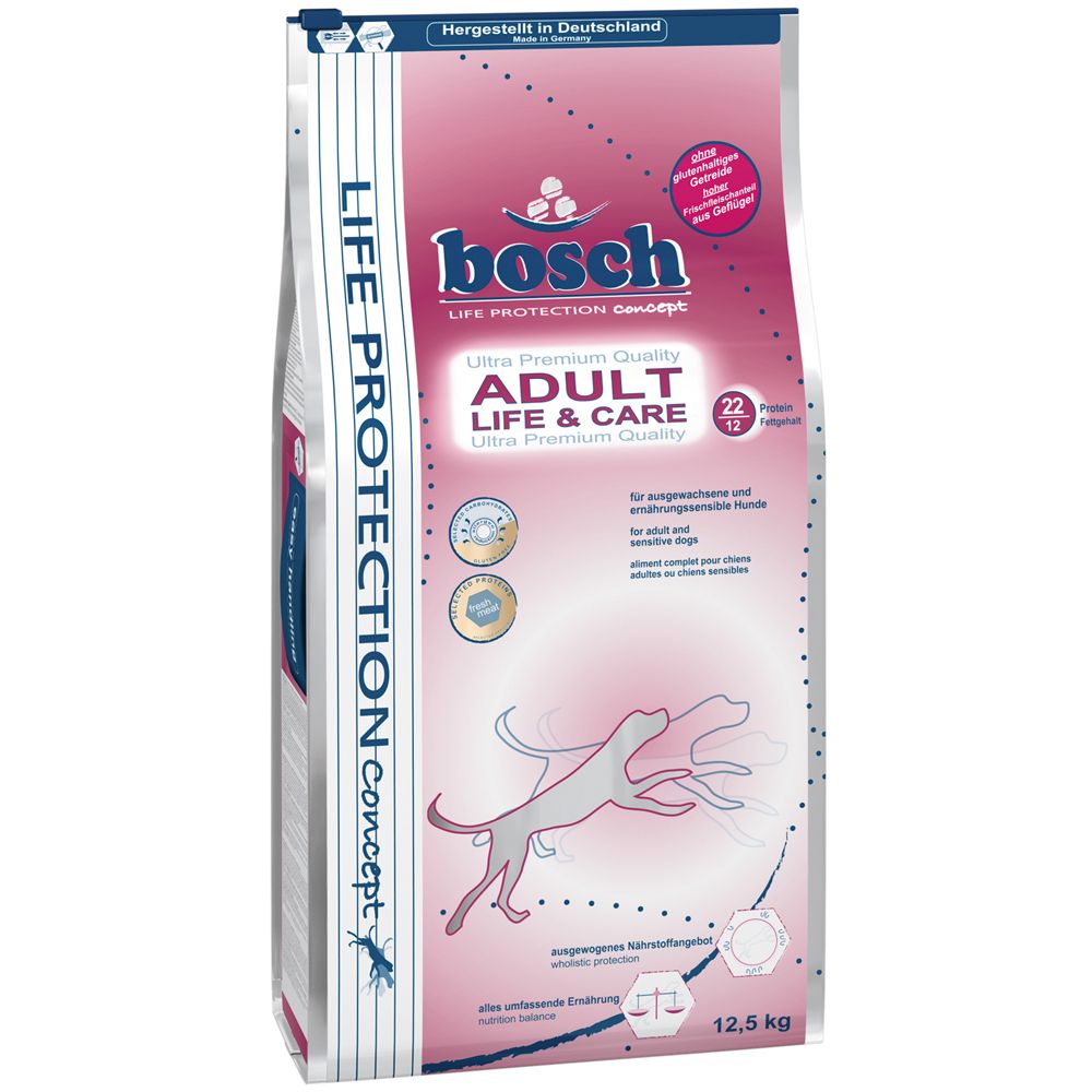 bosch Adult Life & Care Dry Dog Food 12.5kg