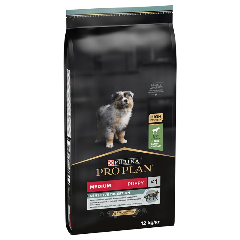 PURINA PRO PLAN Medium Puppy Lamb & Rice Sensitive Digestion 3kg