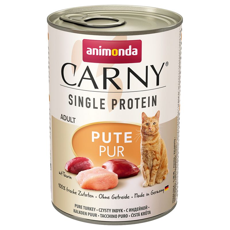 animonda Carny Single Protein Adult Trial Pack 6 x 400g Mixed Pack