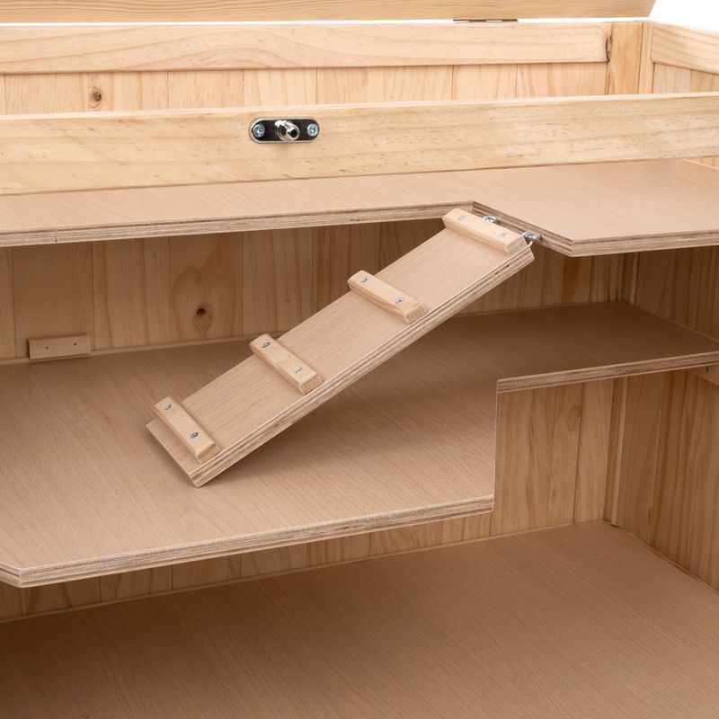 TIAKI Wooden Hamster Cage XL 115 x 50 x 55.3cm (L x W x H)